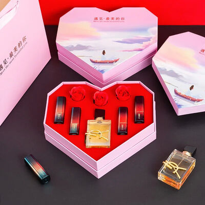 2023 Valentine's Day Birthday Gift Box Packaging Luxury Heart Shaped Gift Boxes for Valentines Gift Set Packaging